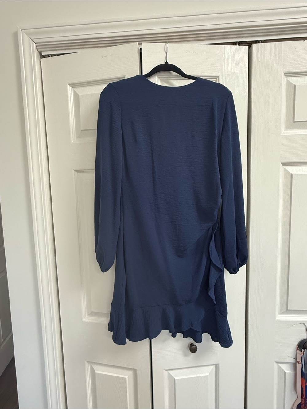 She + Sky Navy Blue Mini Dress
